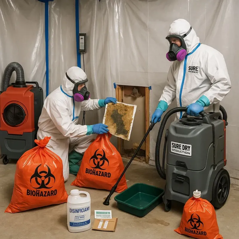Contaminated Water Handling Protocols process in Saddle Brooke, AZ